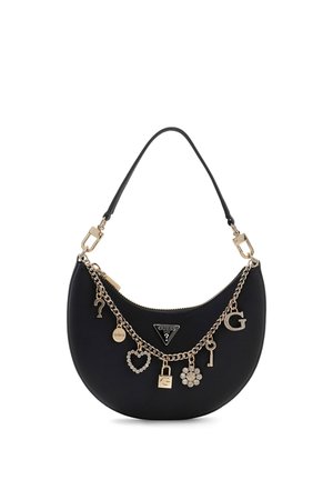 TASMIN CHARM-APPLIKATION HOBO - Sac à main - schwarz