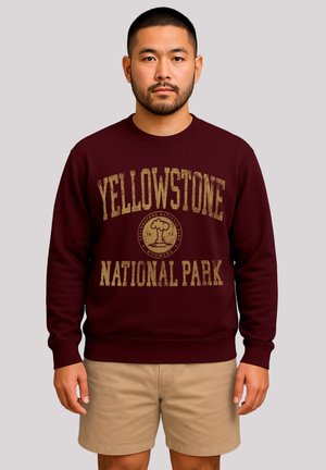 US NATIONAL PARKS  - Sweatshirt - maroon
