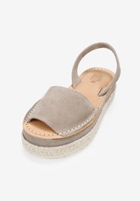Bosanova Sandalias con plataforma - piedra