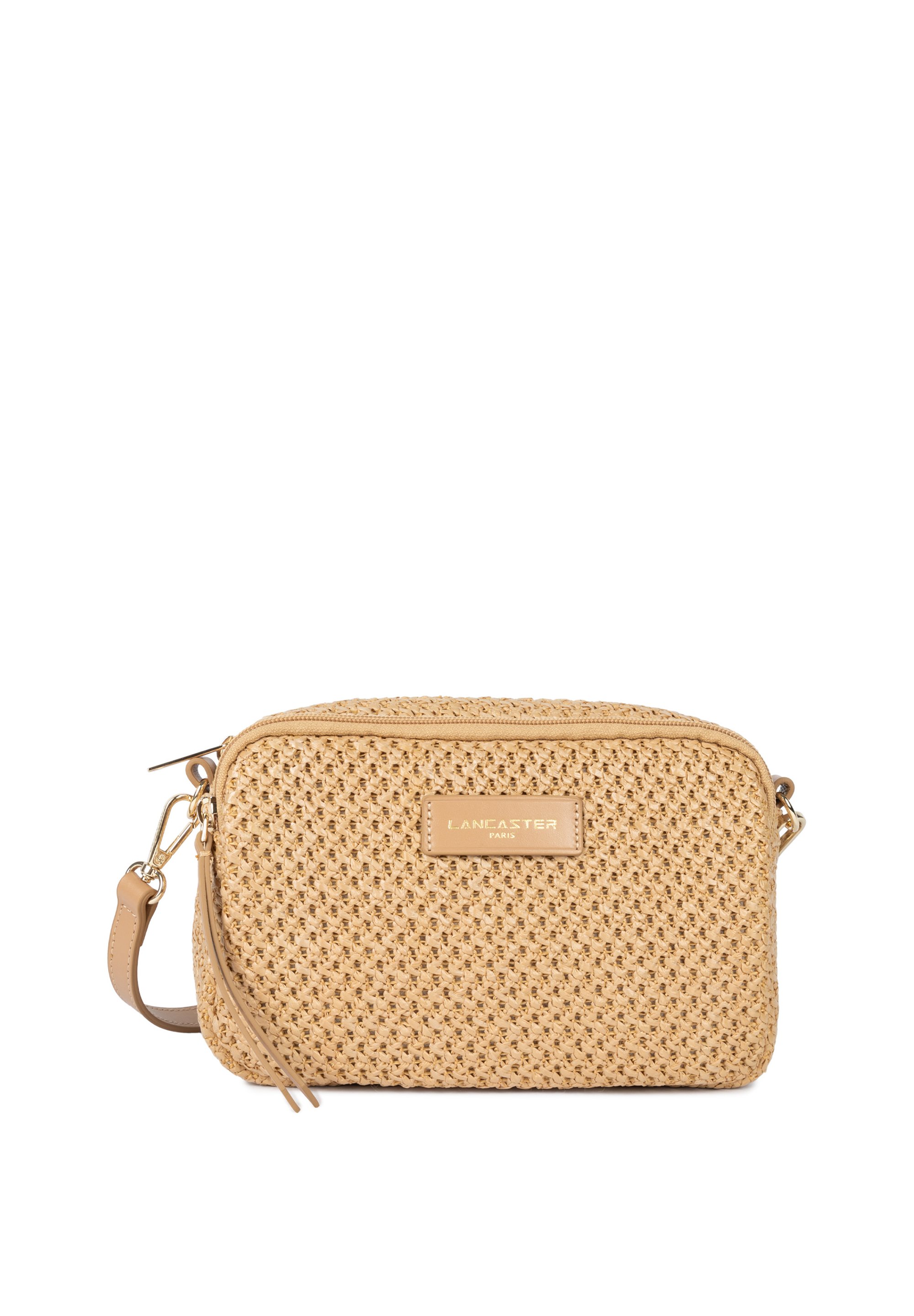 LANCASTER OSIER Sac bandoulière naturel/beige