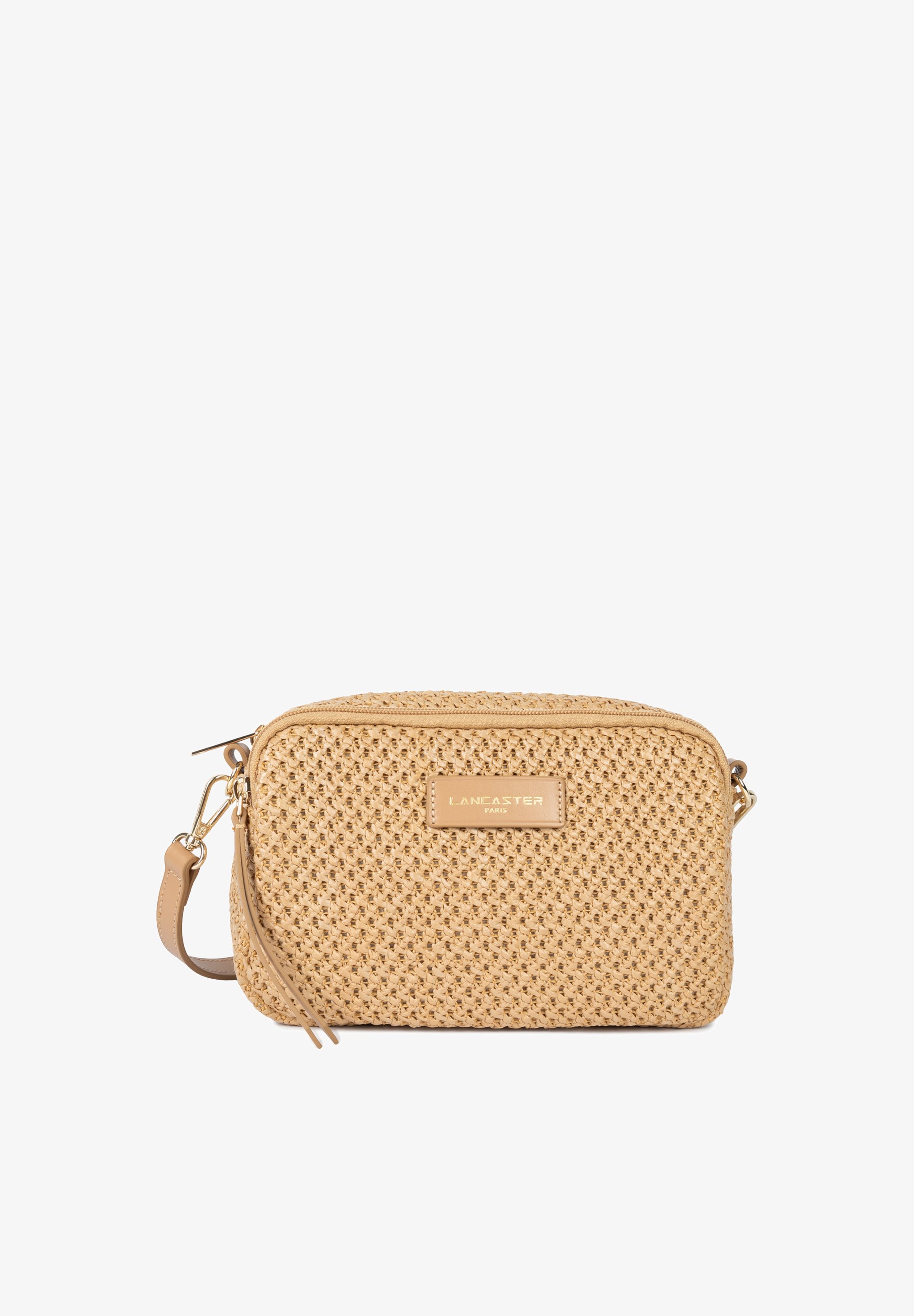 LANCASTER OSIER Sac bandoulière naturel/beige