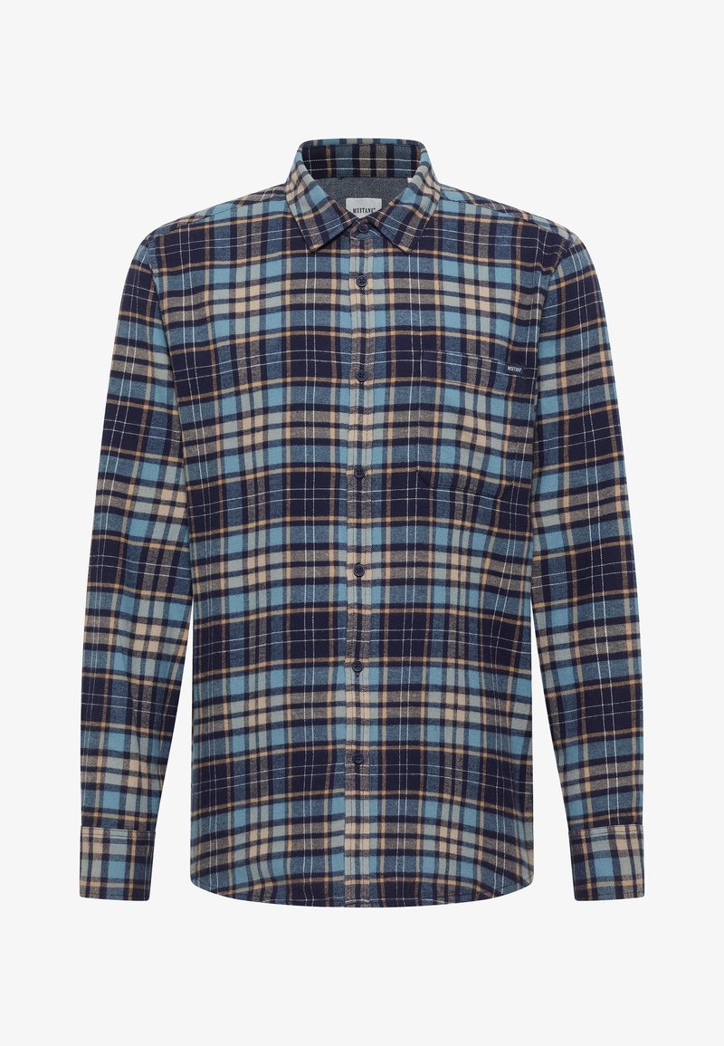 Mustang Camicia - braun/marrone chiaro Mustang Camicia - braun/marrone chiaro