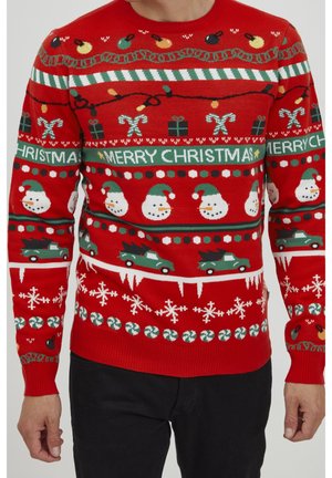 Pullover - red
