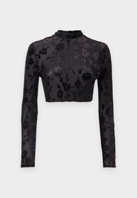 Topper langermet -  black