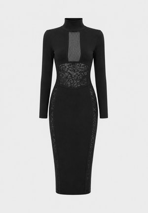 Elisabetta Franchi, WOMANS KNITTED DRESS - Strickkleid - nero