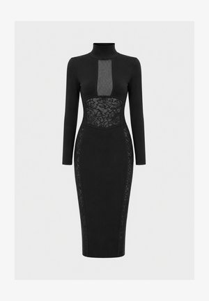 Elisabetta Franchi, WOMANS KNITTED DRESS - Strickkleid - nero