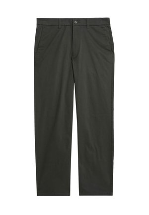 Marks & Spencer, LOOSE FIT STRETCH CHINOS - Bukser - dark pewter