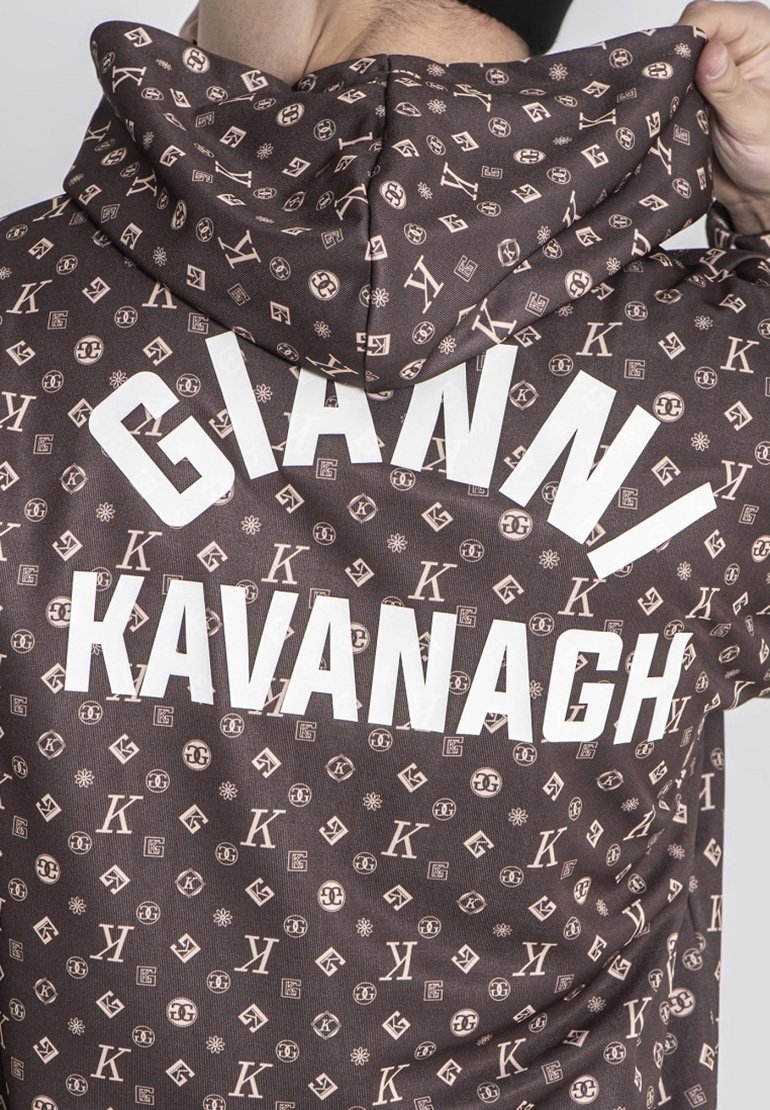 Gianni Kavanagh ZIP LOGOMANIA HOODIE Chaqueta de entretiempo
