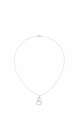 LINKED HEARTS - Halskæder - white gold-coloured
