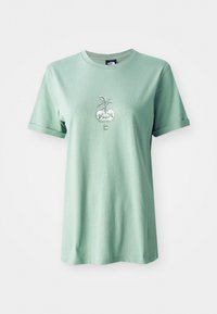 CONNECT RELAXED TEE GRAPHIC - Marškinėliai su spaudiniu - slate moss
