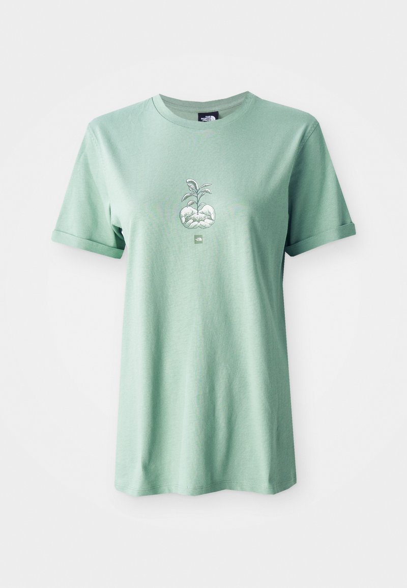 The North Face T-shirt print lichtgroen The North Face T-shirt print lichtgroen