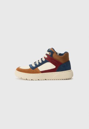 THELEVEN BOY - Sneakers laag - ivory/brown