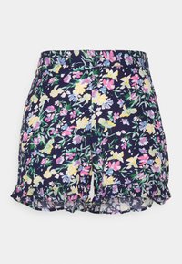 VILA Petite VIMESA FRILL - Calções - navy medium