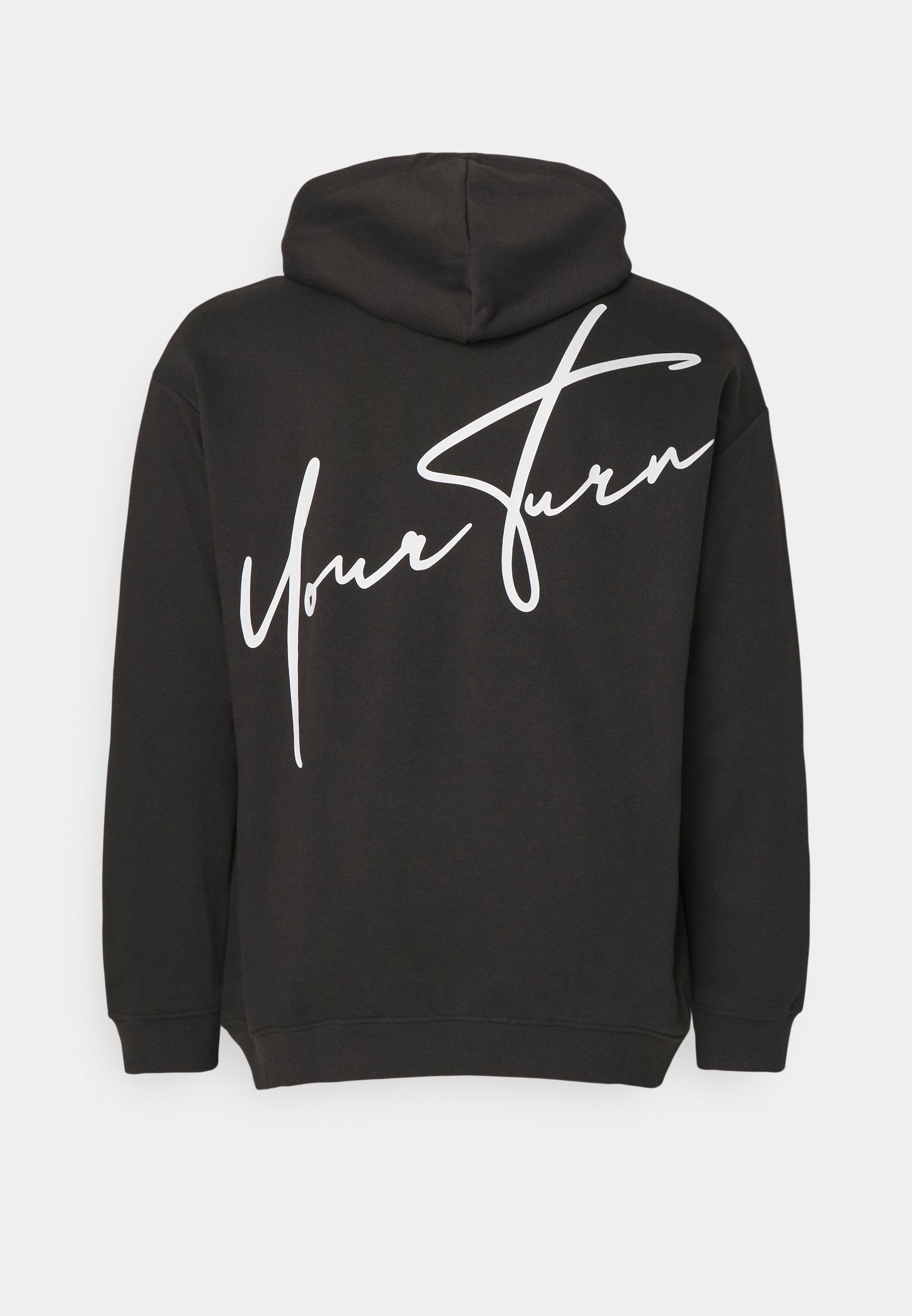 みゅ Puff Round Scarf Hoodie BLACK Supreme(シュプリーム) 24AW「Embroidered Script Hooded