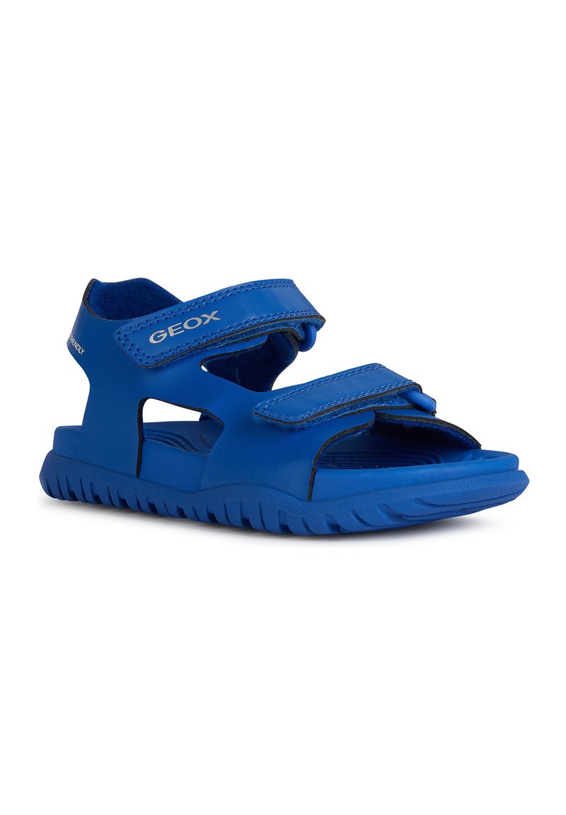 Sandales Garçon Geox Fusbetto Bo – Tige Non Doublée, Séchage Rapide – Fermeture Scratch