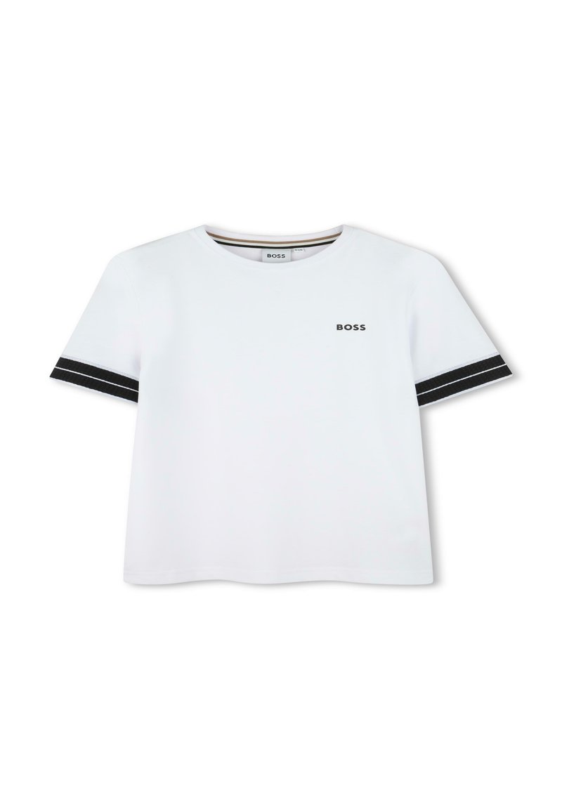 BOSS Kidswear SHORT-SLEEVE - T-shirt imprimé - blanc