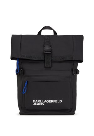 LOGO COATED - Rucksack - black