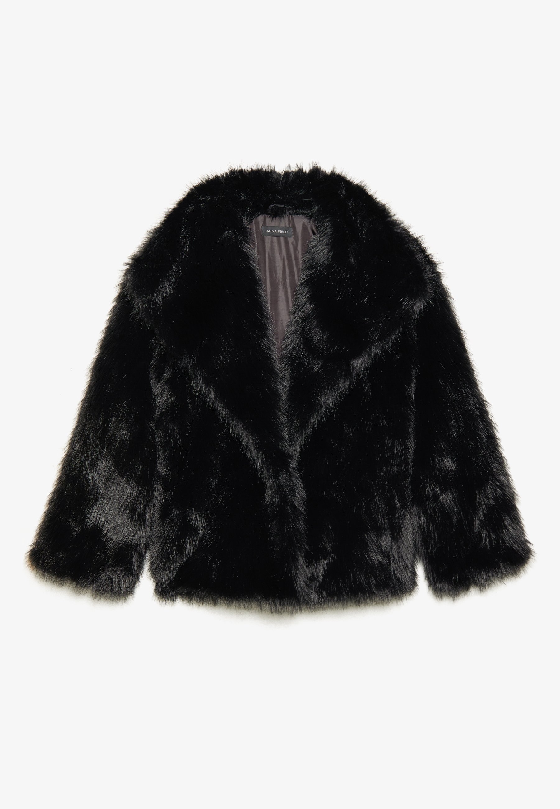 Anna Field - Płaszcz zimowy/czarny - Zalando.pl