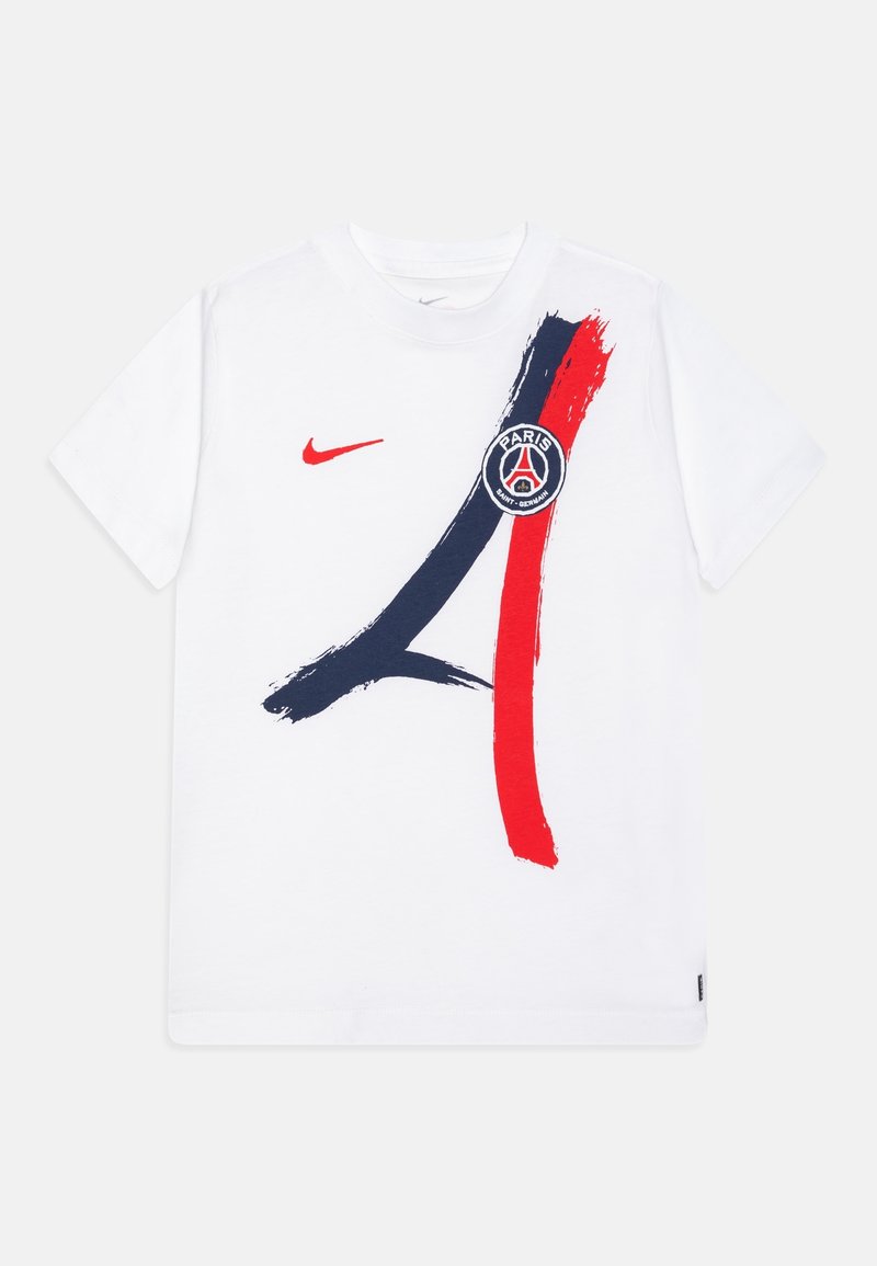 Nike Performance PARIS SAINT-GERMAIN PSG ICONIC TEE UNISEX - Klubbkläder - white