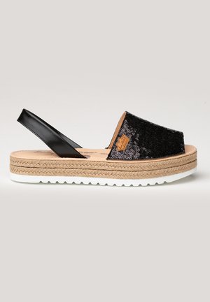 IBICENCA - Sandalias con plataforma - black