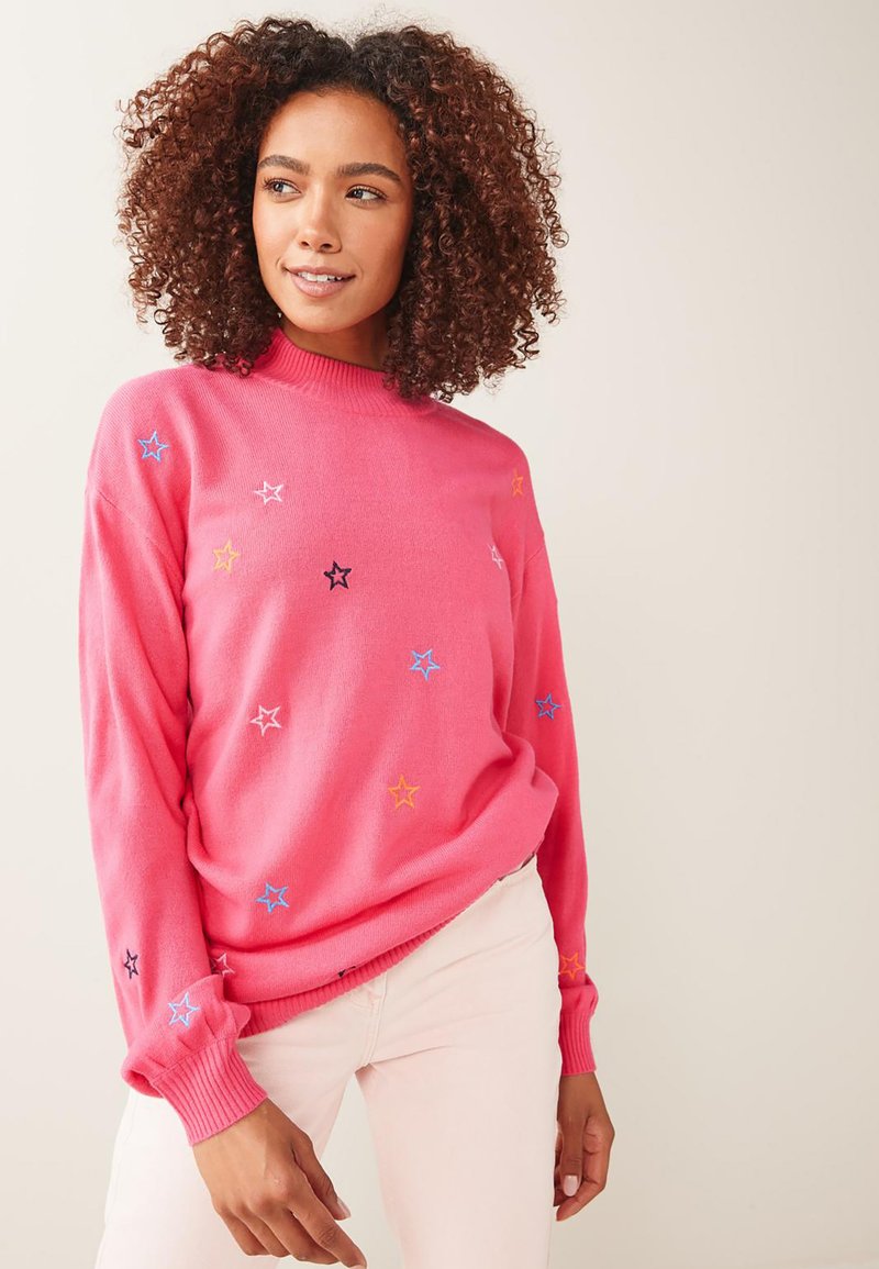 Damen Strickjacken | Next LONG COSY Strickpullover pink - DC49772 Damen Strickjacken | Next LONG COSY Strickpullover pink - DC49772