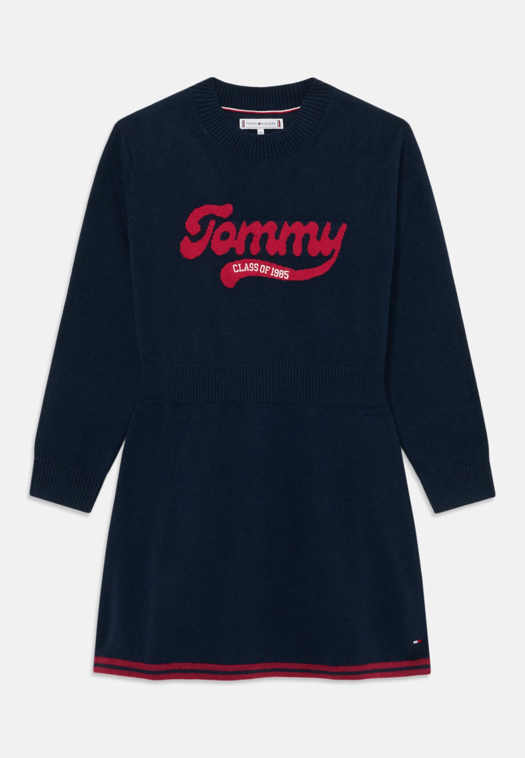 Sweater Jurk Tommy Hilfiger Gebreide Jurk Tommy Hilfiger VARSITY