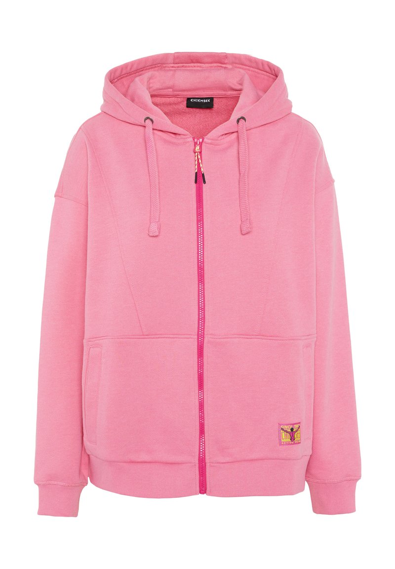 Chiemsee Sweater met rits roze