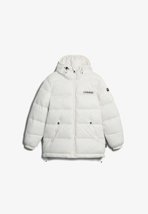 Napapijri A-BOX MED - Zimní bunda - white whisper