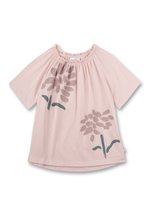 Sanetta T-Shirt Bimba In Cotone Biologico 95% – Manica Corta, Colletto Piatto, Lavabile In Lavatrice