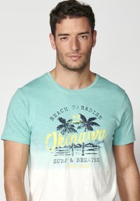Koroshi SHORT SLEEVE  - Marškinėliai su spaudiniu - menta   mint