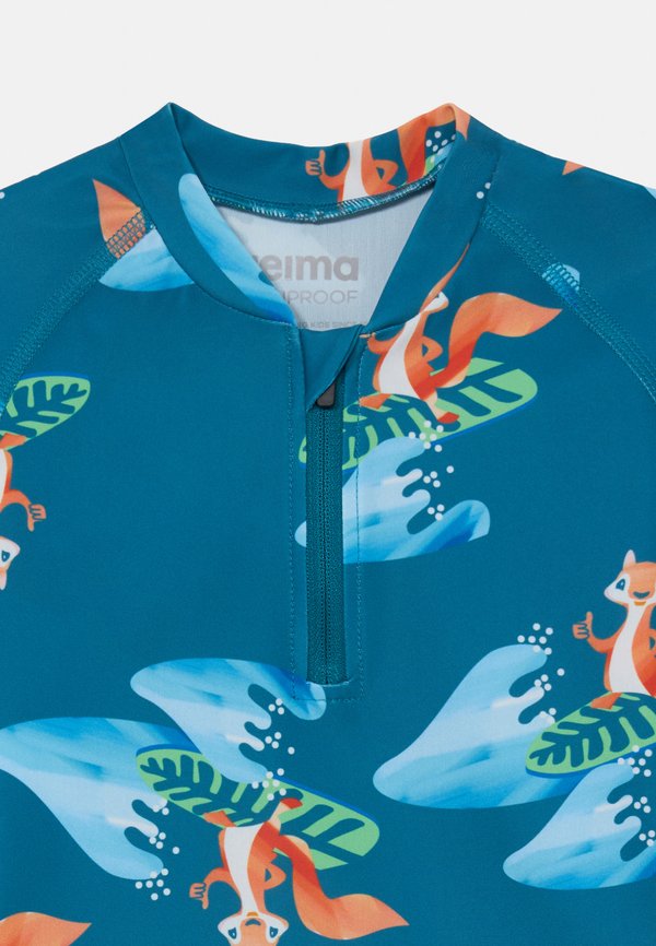 SWIM TUVALU - Rash vest - deep ocean2