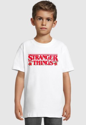 STRANGER THINGS - CHRISTMAS TEE 2.0 - Print T-shirt - white