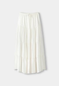 ELASTICATED  - Gonna lunga - white