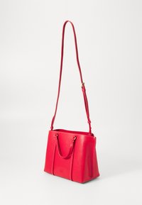 Pinko MIRANDA SHOPPER CLASSIC LOGO - Rankinė - rosso/antique gold-coloured