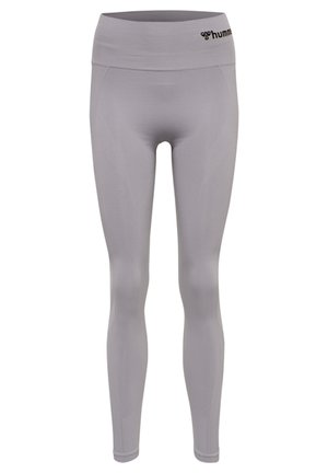 Hummel TIF SEAMLESS HIGH WAIST  - Tights - minimal gray