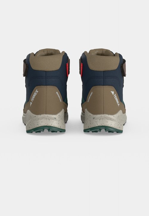 adidas TRAILMAKER 2 UNISEX - Hiking shoes - legend ink/collegiate green/earth strata — photo 4