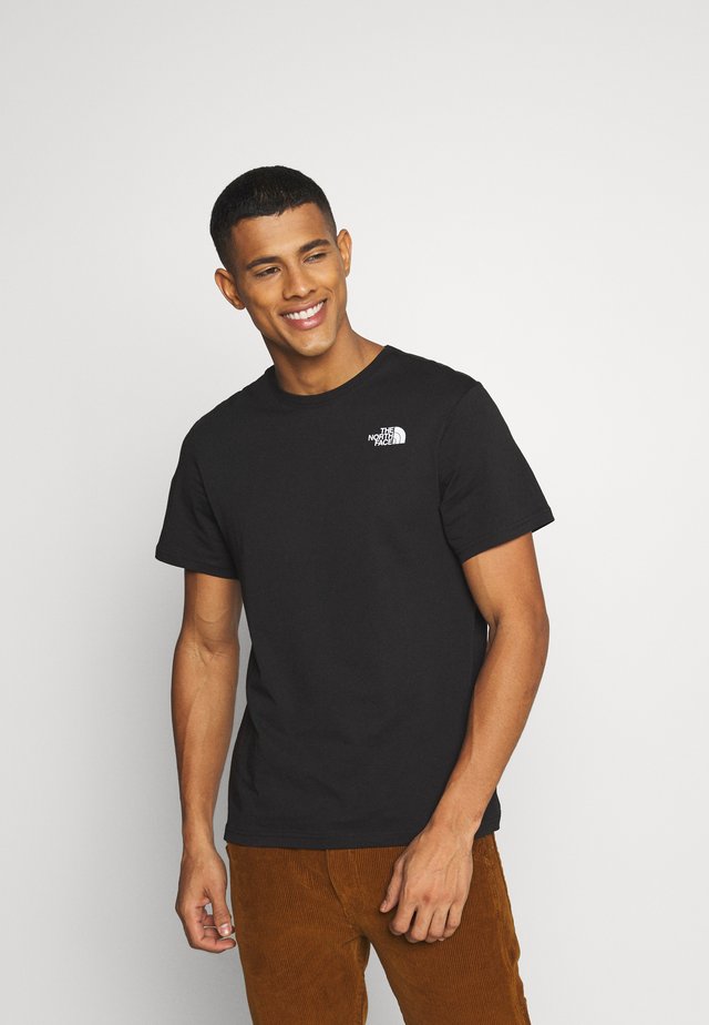 MESSAGE TEE - T-shirt med print - black