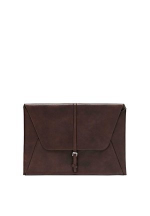 CASE  - Laptop bag - mottled dark brown