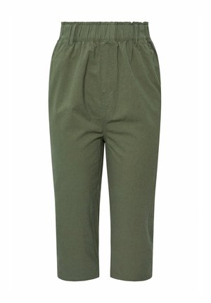 Yours Clothing, CROPPED - Stoffhose - dark olive