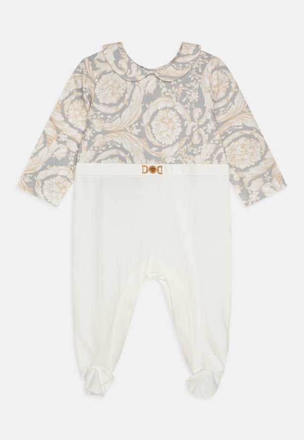 BODYSUIT WITH BAROCCO NEWBORN LOOP PRINT UNISEX - Jumpsuit