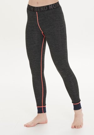 North Bend Lange underbukser - dark grey melange