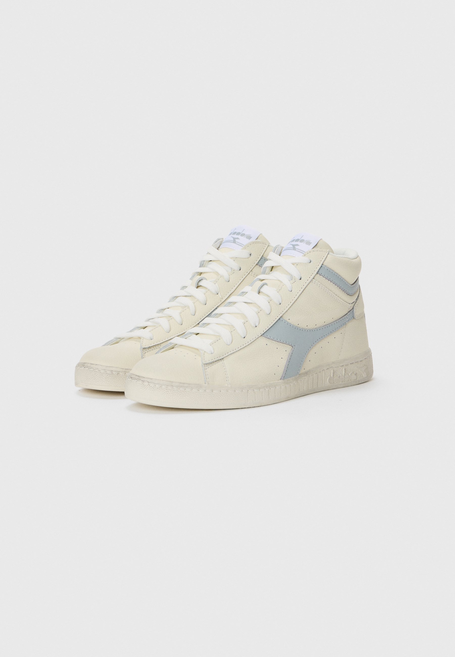 Diadora UNISEX - Sneakers alte - white/light blue/bianco - Zalando.it