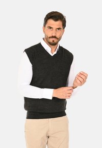 Ciabalù SCOLLO A V - Maglione - nero