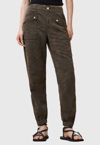 AllSaints - VAL - Trousers - styx leo green Thumbnail Image 1