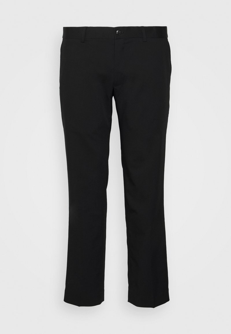 JACK & JONES Herren Anzughose - Check Trouser Mit Leinen-Anteil