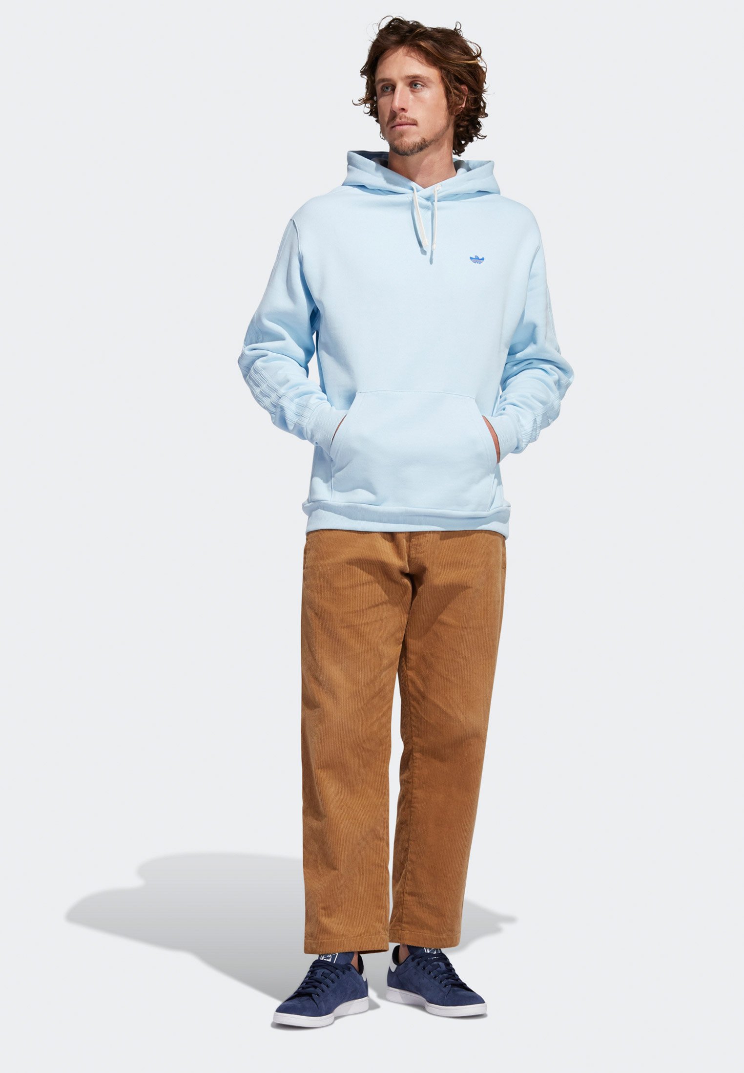 adidas Originals Kapuzenpullover ice blue royal blue adidas Originals Kapuzenpullover ice blue royal blue