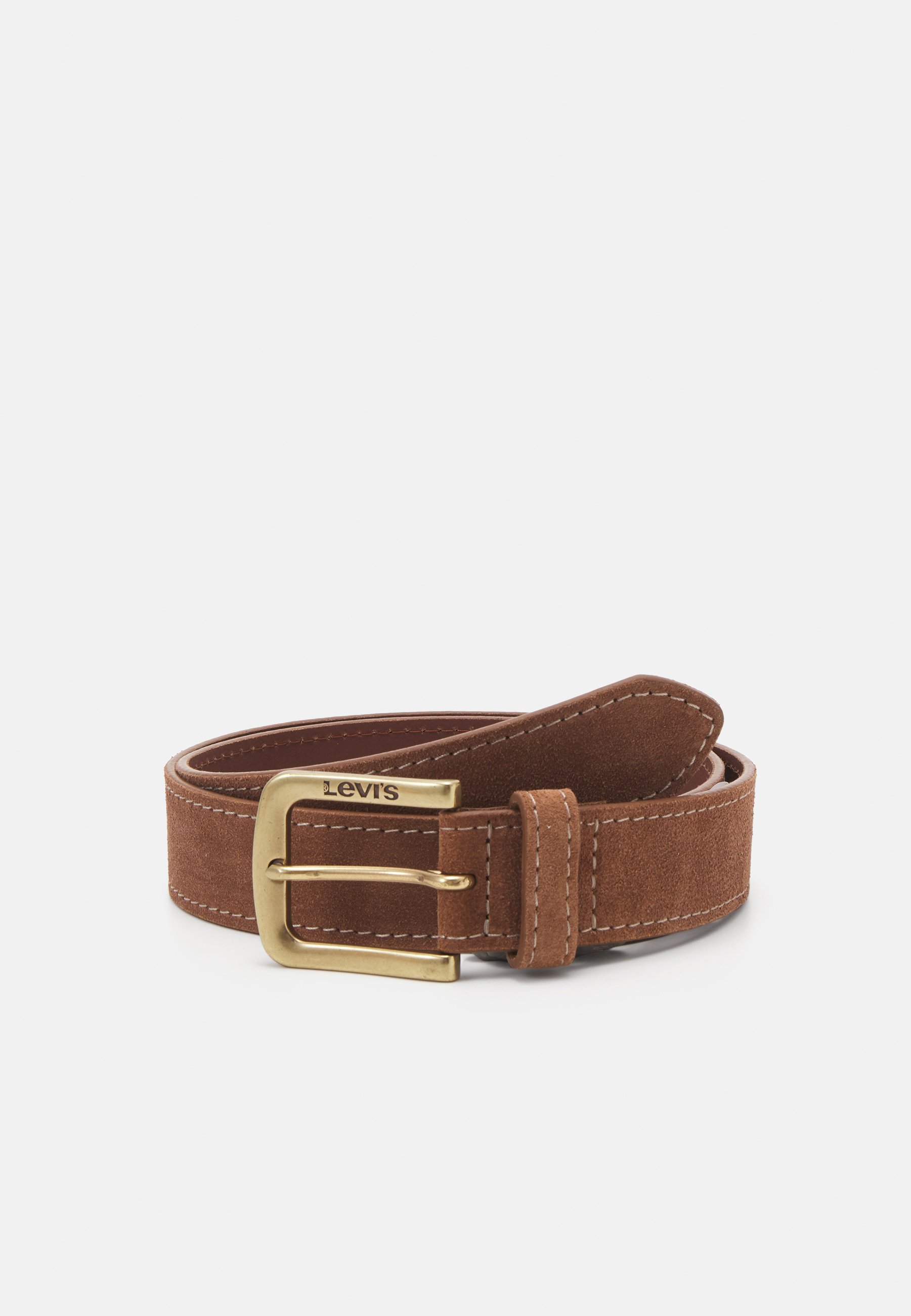 Ceinture Lee Custom Fit Marron Kaki - Taille 38x32 - Occasion Très Bon état