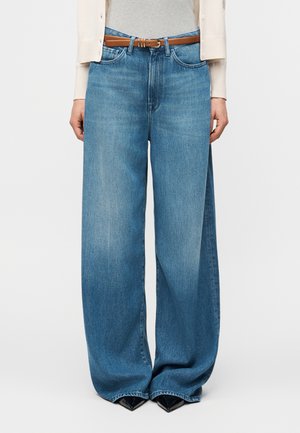 Wide leg - rush blue