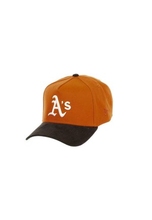 New Era OAKLAND ATHLETICS  MLB 50TH ANNIVERSARY SIDEPATCH CORD 9FORTY A-FRAME SNAPBACK - Cap - schwarz