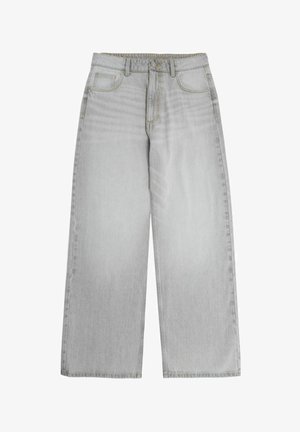 Balmohk, JEANS LOOSE WIDE LEG DENIM - Wide leg - light grey denim